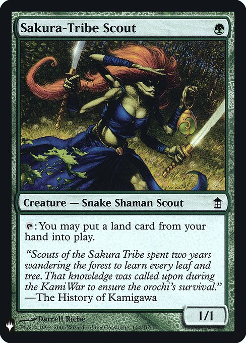 PLST: Sakura-Tribe Scout (Foil)