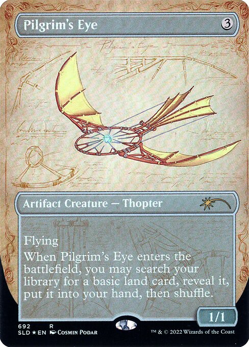 SLD: Pilgrim's Eye (Borderless) (Foil)