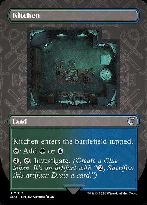 CLU: Kitchen (Borderless)