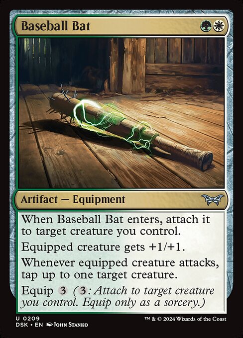 DSK: Baseball Bat (Foil)