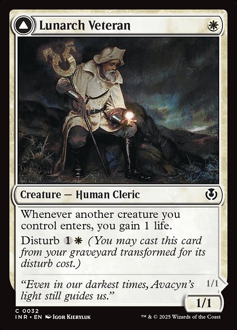 INR: Lunarch Veteran