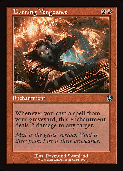 INR: Burning Vengeance (Retro Frame)
