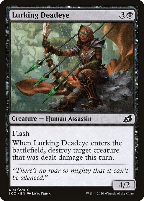 IKO: Lurking Deadeye (Foil)