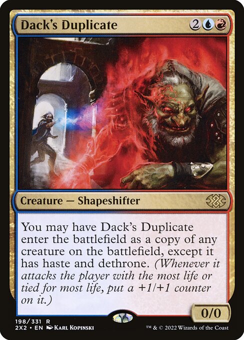 2X2: Dack's Duplicate