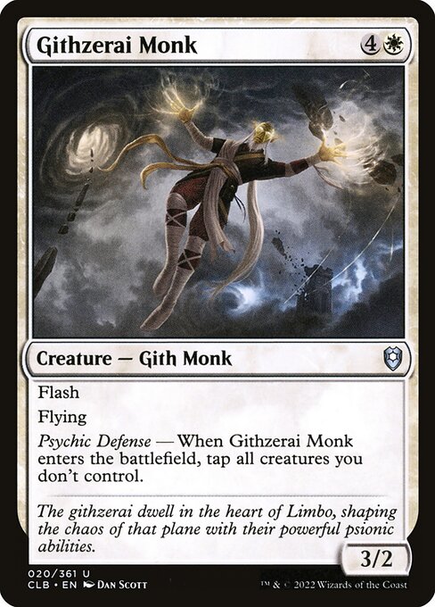 CLB: Githzerai Monk