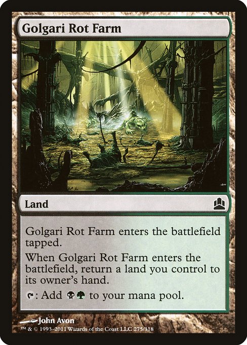CMD: Golgari Rot Farm