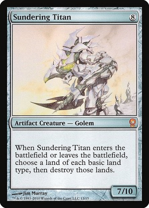 V10: Sundering Titan (Foil)