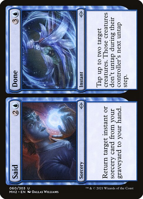 MH2: Said // Done (Foil)