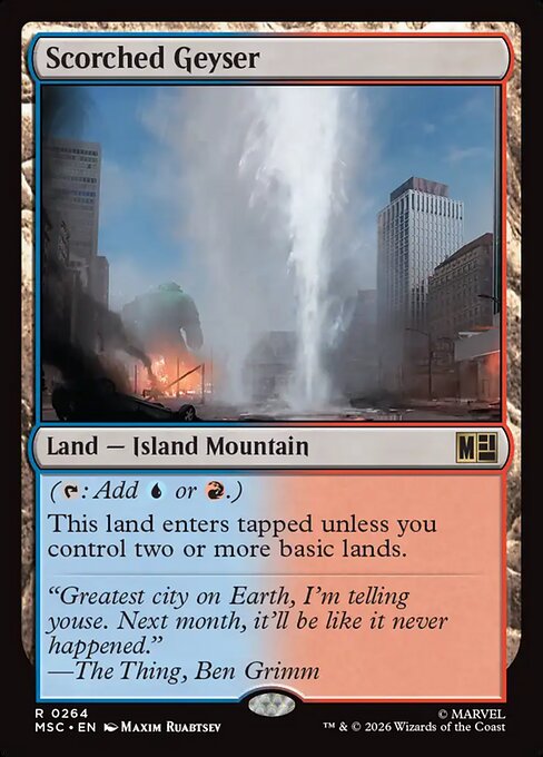 MSC: Scorched Geyser