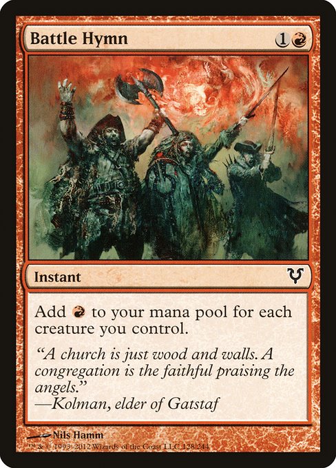 AVR: Battle Hymn (Foil)