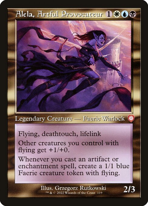 BRC: Alela, Artful Provocateur (Retro Frame)
