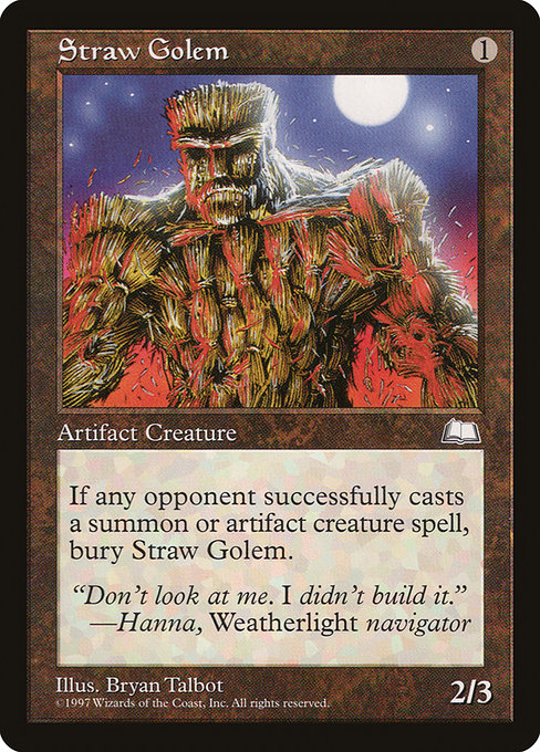WTH: Straw Golem