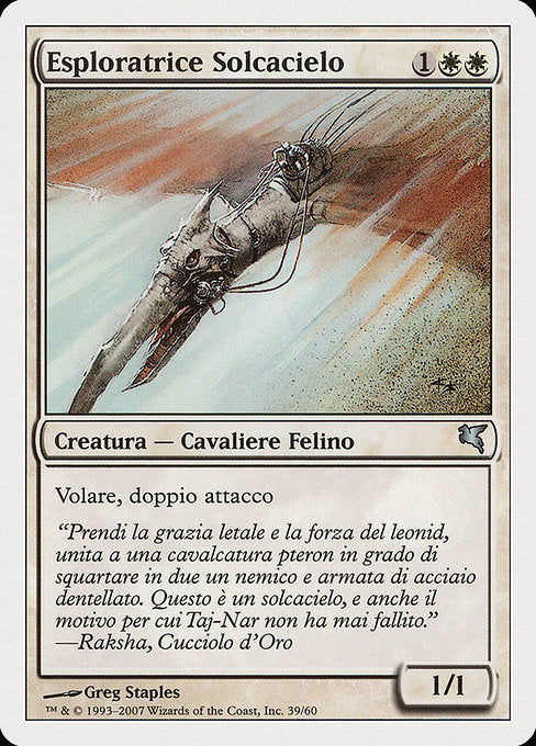 PSAL: Skyhunter Skirmisher (Italian) - "Esploratrice Solcacielo" (L39)