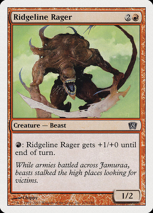 8ED: Ridgeline Rager