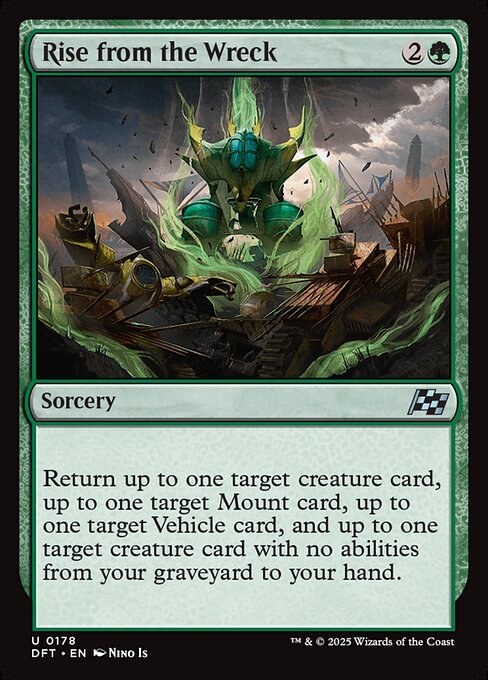 DFT: Rise from the Wreck