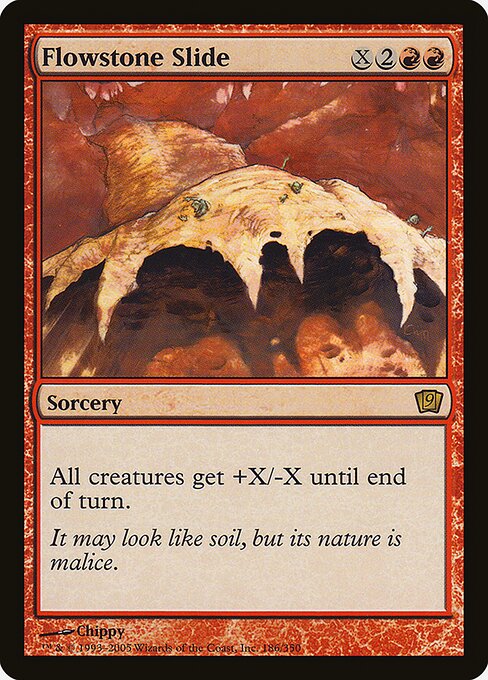 9ED: Flowstone Slide (Foil)