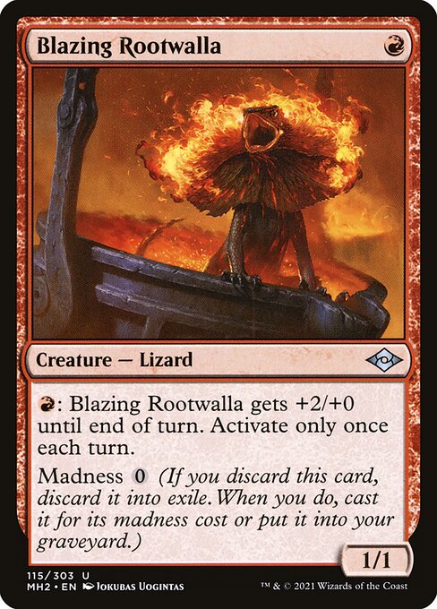 MH2: Blazing Rootwalla (Foil)