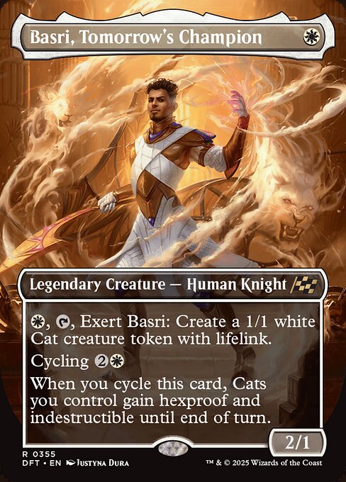 DFT: Basri, Tomorrow's Champion (Borderless) (Foil)