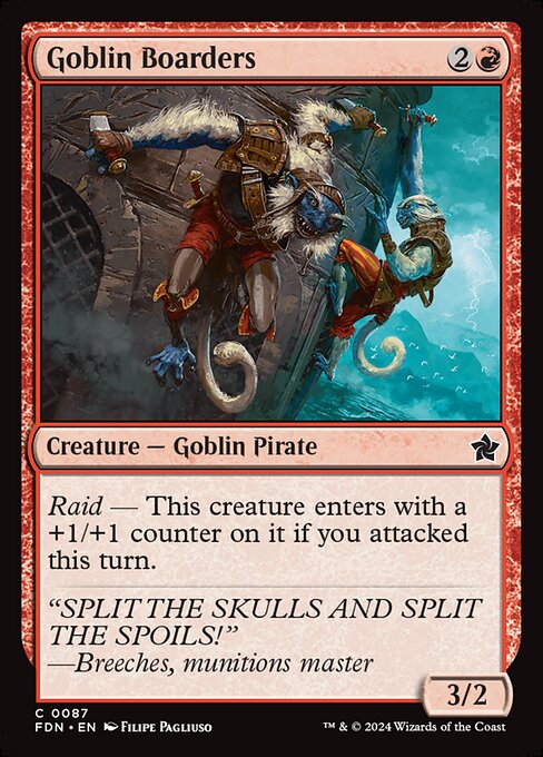 FDN: Goblin Boarders (Foil)