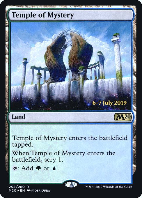 PM20: Temple of Mystery (M20) (Foil)