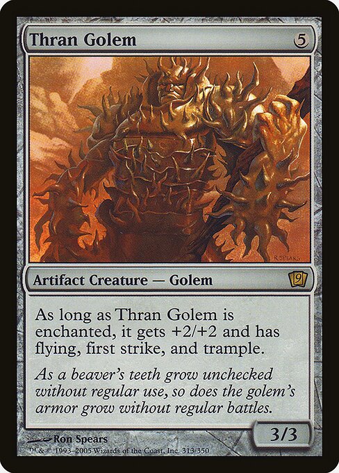 9ED: Thran Golem (Foil)