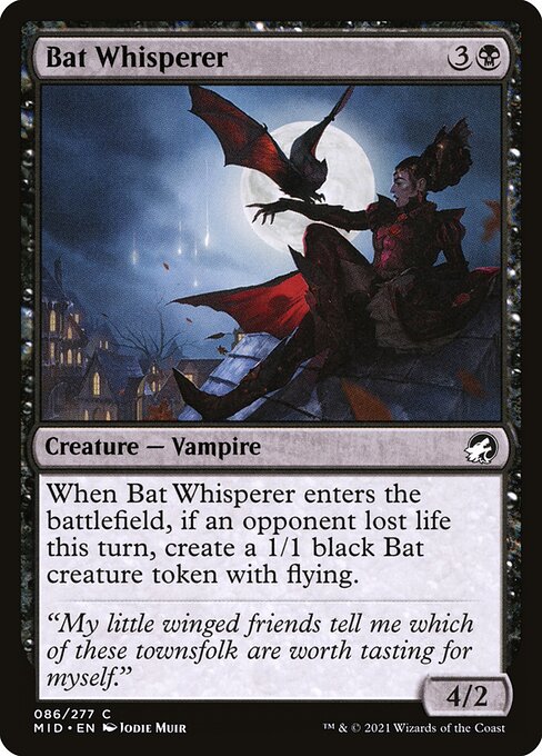 MID: Bat Whisperer (Foil)