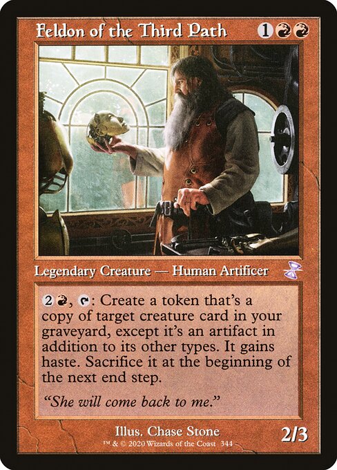 TSR: Feldon of the Third Path