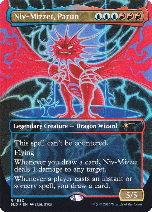 SLD: Niv-Mizzet, Parun (Rainbow Foil)