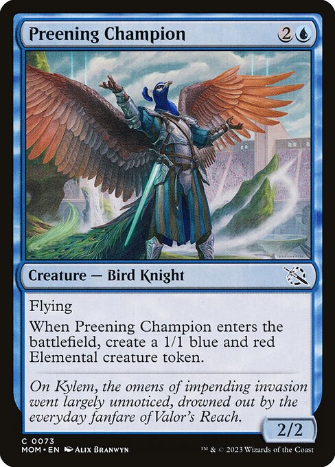 MOM: Preening Champion (Foil)