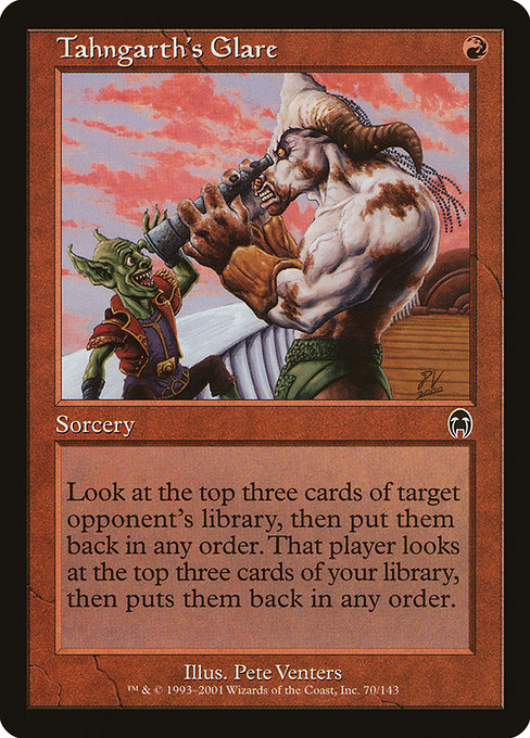 APC: Tahngarth's Glare (Foil)