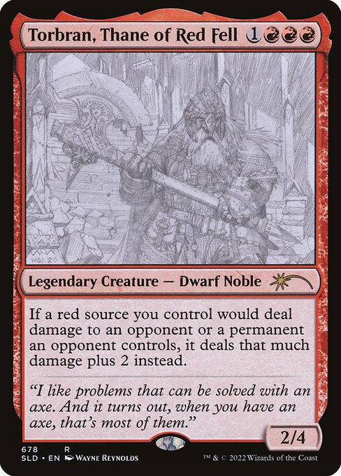 SLD: Torbran, Thane of Red Fell (678) (Foil)