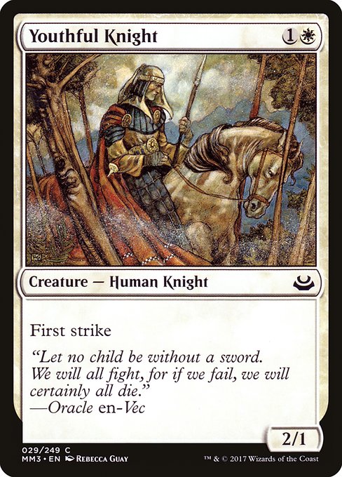 MM3: Youthful Knight