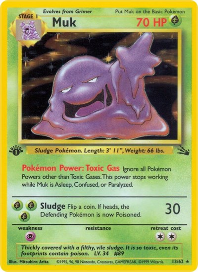 FO: Muk (13) (1st Edition Holofoil)