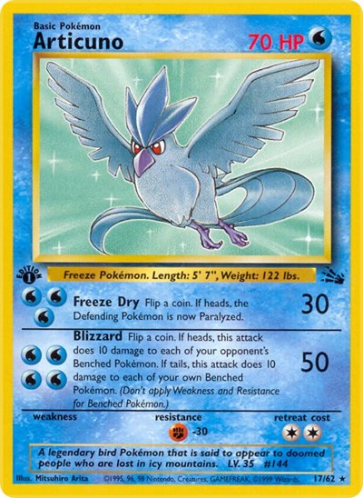 FO: Articuno (17) (1st Edition)