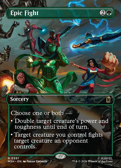 MSH: Epic Fight (Borderless) (Foil)