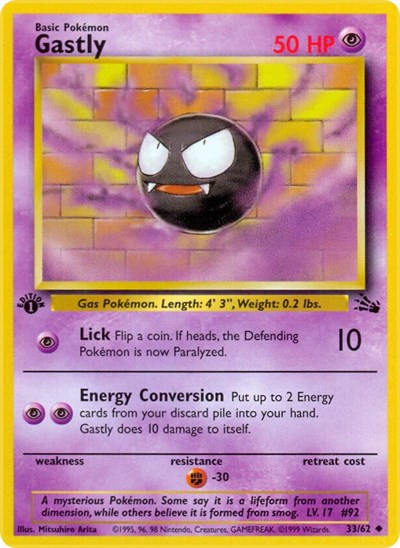 FO: Gastly (1st Edition)