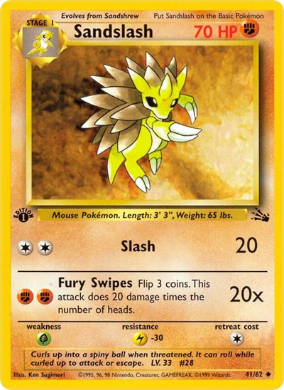 FO: Sandslash (1st Edition)