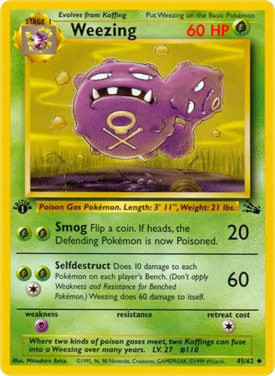 FO: Weezing (1st Edition)