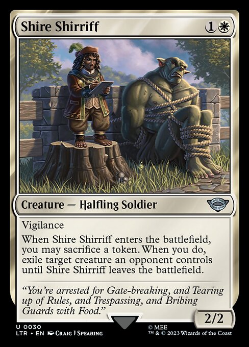 LTR: Shire Shirriff