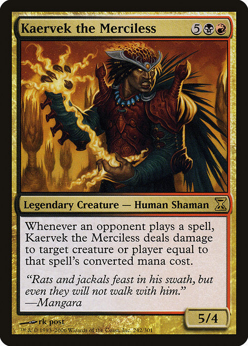 TSP: Kaervek the Merciless (Foil)
