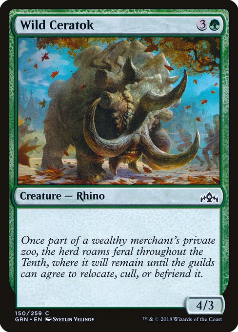 GRN: Wild Ceratok
