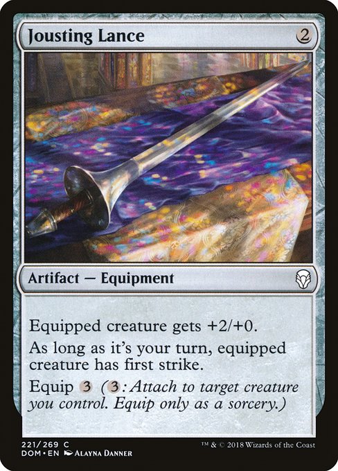 DOM: Jousting Lance (Foil)