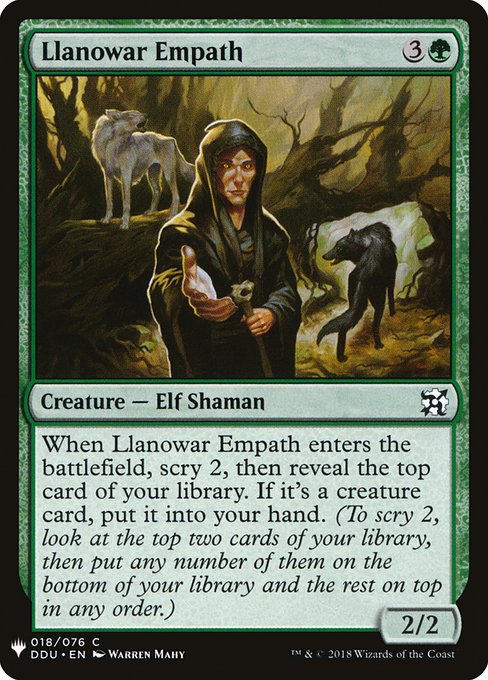 PLST: Llanowar Empath