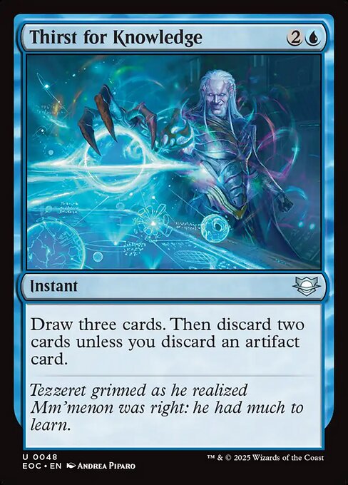 EOC: Thirst for Knowledge