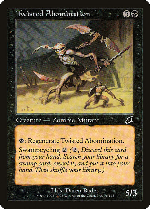 SCG: Twisted Abomination (Foil)