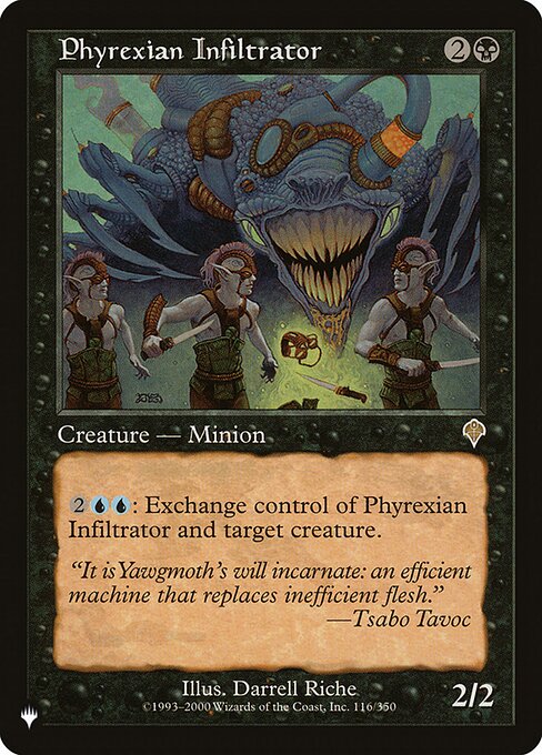 PLST: Phyrexian Infiltrator