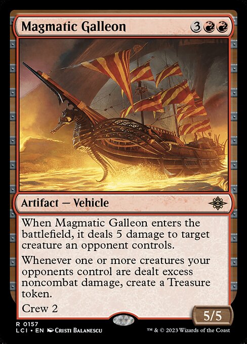 LCI: Magmatic Galleon (Foil)