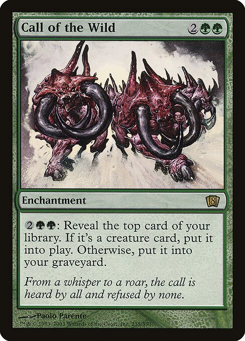 8ED: Call of the Wild (Foil)