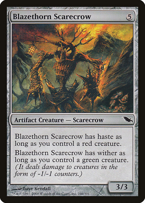 SHM: Blazethorn Scarecrow (Foil)