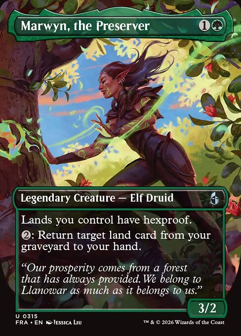 FRA: Marwyn, the Preserver (Borderless) (Foil)